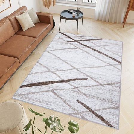 Eliana Home Dijital Baskı Yıkanabilir Kaymaz Taban Salon Halısı Ve Yolluk   LNA0708
