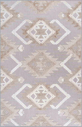 Eliana Home Dijital Baskı Yıkanabilir Kaymaz Taban Salon Halısı Ve Yolluk   LNA0728