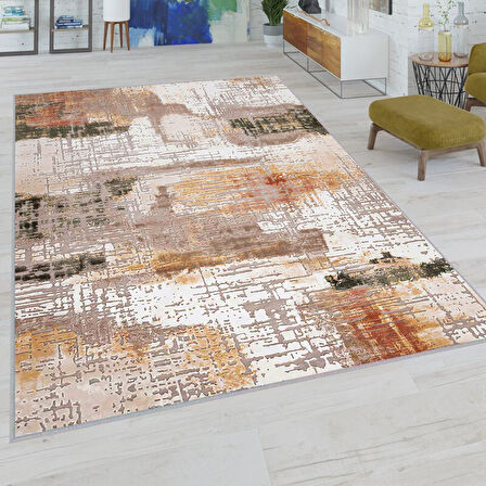 Eliana Home Dijital Baskı Yıkanabilir Kaymaz Taban Salon Halısı Ve Yolluk   LNA0734