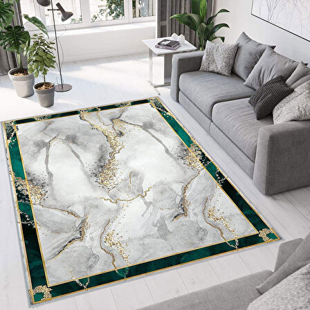 Eliana Home Dijital Baskı Yıkanabilir Kaymaz Taban Salon Halısı Ve Yolluk  LNA0738