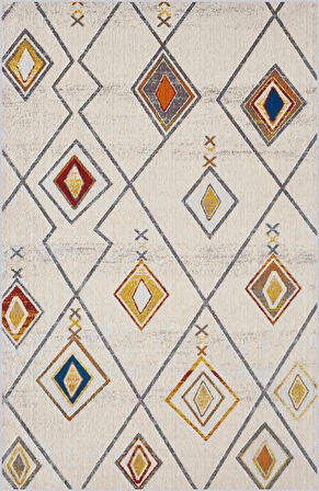 Eliana Home Dijital Baskı Yıkanabilir Kaymaz Taban Salon Halısı Ve Yolluk  LNA0740