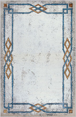 Eliana Home Dijital Baskı Yıkanabilir Kaymaz Taban Salon Halısı Ve Yolluk  LNA0756