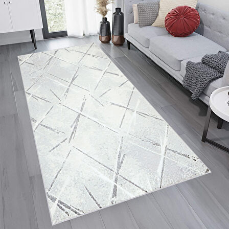 Eliana Home Dijital Baskı Yıkanabilir Kaymaz Taban Salon Halısı Ve Yolluk  LNA0762