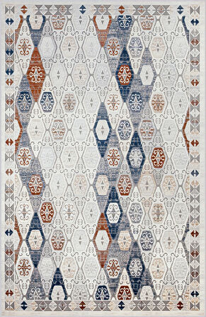 Eliana Home Dijital Baskı Yıkanabilir Kaymaz Taban Salon Halısı Ve Yolluk  LNA0765