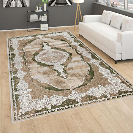 Eliana Home Dijital Baskı Yıkanabilir Kaymaz Taban Salon Halısı Ve Yolluk  LNA0773