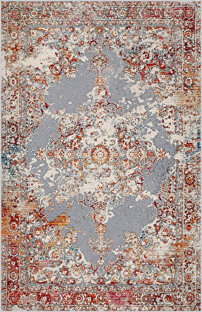 Eliana Home Dijital Baskı Yıkanabilir Kaymaz Taban Salon Halısı Ve Yolluk  LNA0793