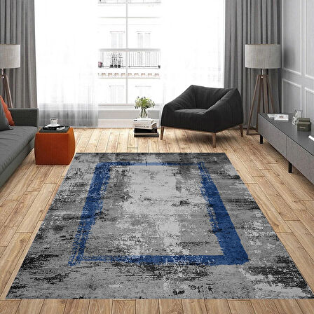 Eliana Home Dijital Baskı Yıkanabilir Kaymaz Taban Salon Halısı Ve Yolluk LNA0826-FNL36