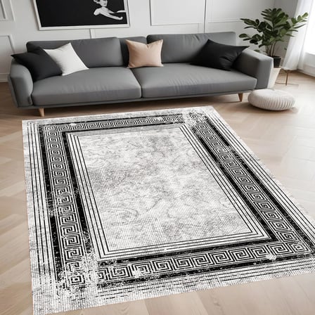 Eliana Home Dijital Baskı Yıkanabilir Kaymaz Taban Salon Halısı Ve Yolluk LNA0894-FNL111