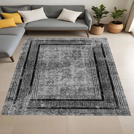 Eliana Home Dijital Baskı Yıkanabilir Kaymaz Taban Salon Halısı Ve Yolluk LNA0896-FNL112