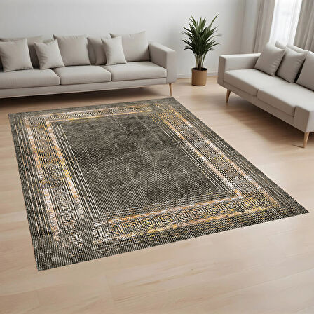 Eliana Home Dijital Baskı Yıkanabilir Kaymaz Taban Salon Halısı Ve Yolluk LNA0898-FNL114