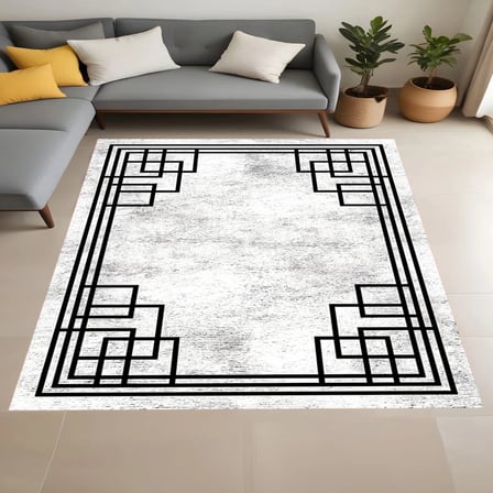 Eliana Home Dijital Baskı Yıkanabilir Kaymaz Taban Salon Halısı Ve Yolluk LNA0944-FNL179
