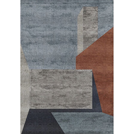 Eliana Home Dijital Baskı Yıkanabilir Kaymaz Taban Salon Halısı Ve Yolluk LNA0959-FNL208