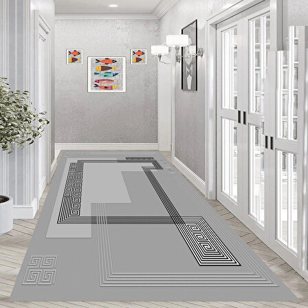 Eliana Home Dijital Baskı Yıkanabilir Kaymaz Taban Salon Halısı Ve Yolluk LNA0991-FNL241