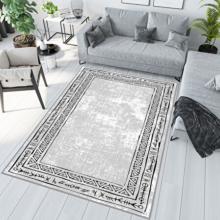 Dijital Baskı Yıkanabilir Kaymaz Taban Salon Halısı Ve Yolluk LNA1000