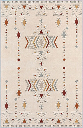 Dijital Baskı Yıkanabilir Kaymaz Taban Salon Halısı Ve Yolluk LNA1016