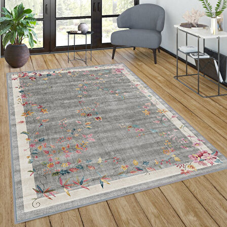 Dijital Baskı Yıkanabilir Kaymaz Taban Salon Halısı Ve Yolluk LNA1035