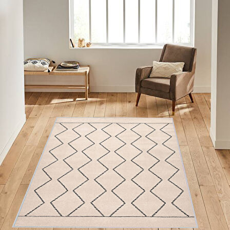 Dijital Baskı Yıkanabilir Kaymaz Taban Salon Halısı Ve Yolluk LNA1052