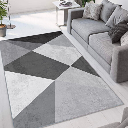 Dijital Baskı Yıkanabilir Kaymaz Taban Salon Halısı Ve Yolluk LNA1061
