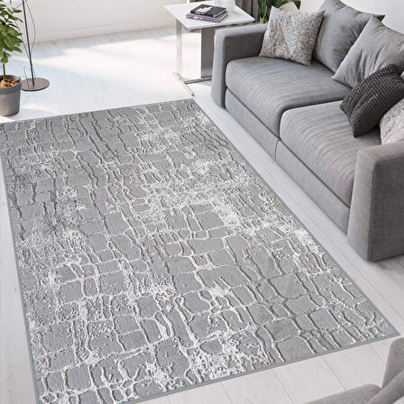 Dijital Baskı Yıkanabilir Kaymaz Taban Salon Halısı Ve Yolluk LNA1065