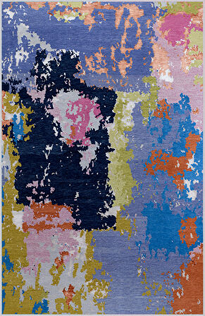 Dijital Baskı Yıkanabilir Kaymaz Taban Salon Halısı Ve Yolluk LNA1080