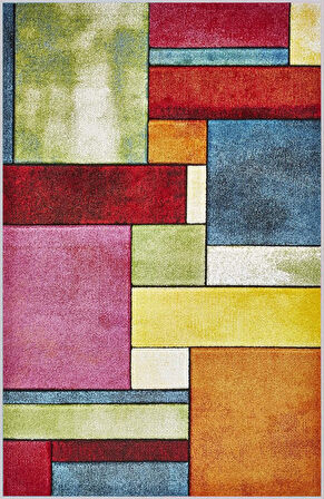 Dijital Baskı Yıkanabilir Kaymaz Taban Salon Halısı Ve Yolluk LNA1086