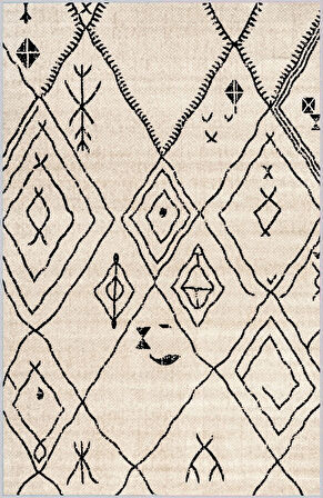 Eliana Home Dijital Baskı Yıkanabilir Kaymaz Taban Salon Halısı Ve Yolluk LNA1089