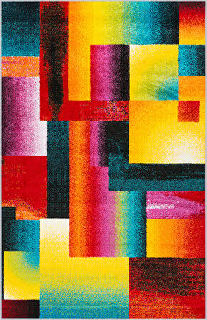 Dijital Baskı Yıkanabilir Kaymaz Taban Salon Halısı Ve Yolluk LNA1099