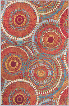 Dijital Baskı Yıkanabilir Kaymaz Taban Salon Halısı Ve Yolluk LNA1109