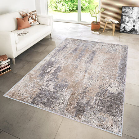 Eliana Home Dijital Baskı Yıkanabilir Kaymaz Taban Salon Halısı Ve Yolluk LNA1116