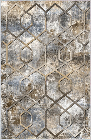 Eliana Home Dijital Baskı Yıkanabilir Kaymaz Taban Salon Halısı Ve Yolluk LNA1118