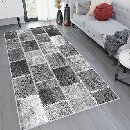 Dijital Baskı Yıkanabilir Kaymaz Taban Salon Halısı Ve Yolluk LNA1123