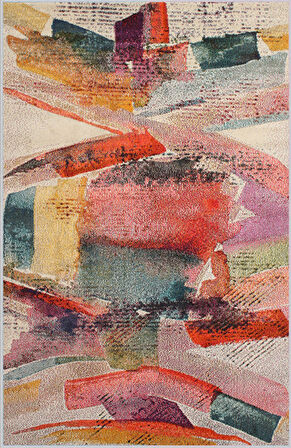 Dijital Baskı Yıkanabilir Kaymaz Taban Salon Halısı Ve Yolluk LNA1128