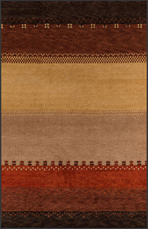 Dijital Baskı Yıkanabilir Kaymaz Taban Salon Halısı Ve Yolluk LNA1130