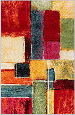 Dijital Baskı Yıkanabilir Kaymaz Taban Salon Halısı Ve Yolluk LNA1133