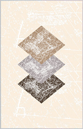 Dijital Baskı Yıkanabilir Kaymaz Taban Salon Halısı Ve Yolluk LNA1135