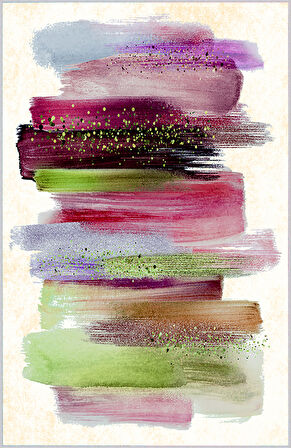 Dijital Baskı Yıkanabilir Kaymaz Taban Salon Halısı Ve Yolluk LNA1136