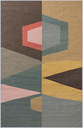 Dijital Baskı Yıkanabilir Kaymaz Taban Salon Halısı Ve Yolluk LNA1156