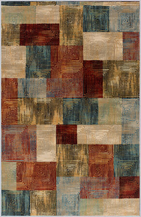 Dijital Baskı Yıkanabilir Kaymaz Taban Salon Halısı Ve Yolluk LNA1159