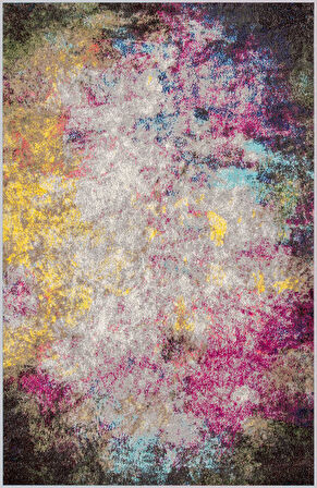 Dijital Baskı Yıkanabilir Kaymaz Taban Salon Halısı Ve Yolluk LNA1165