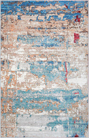 Dijital Baskı Yıkanabilir Kaymaz Taban Salon Halısı Ve Yolluk LNA1173