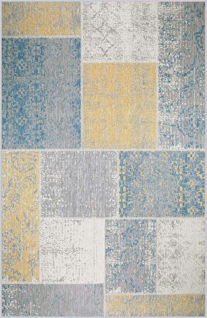 Dijital Baskı Yıkanabilir Kaymaz Taban Salon Halısı Ve Yolluk LNA1259