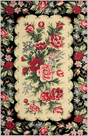 Dijital Baskı Yıkanabilir Kaymaz Taban Salon Halısı Ve Yolluk LNA1277