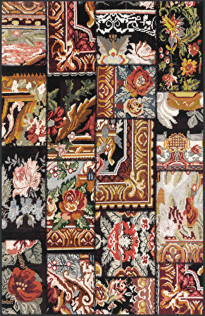 Dijital Baskı Yıkanabilir Kaymaz Taban Salon Halısı Ve Yolluk LNA1283