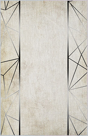 Dijital Baskı Yıkanabilir Kaymaz Taban Salon Halısı Ve Yolluk LNA1287