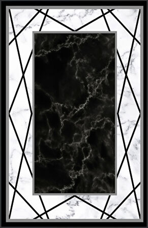 Dijital Baskı Yıkanabilir Kaymaz Taban Salon Halısı Ve Yolluk LNA1299