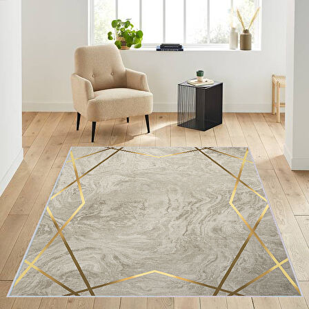 Dijital Baskı Yıkanabilir Kaymaz Taban Salon Halısı Ve Yolluk LNA1311