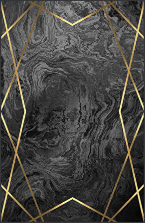 Dijital Baskı Yıkanabilir Kaymaz Taban Salon Halısı Ve Yolluk LNA1313