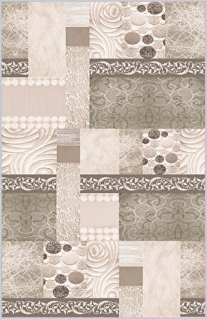 Dijital Baskı Yıkanabilir Kaymaz Taban Salon Halısı Ve Yolluk LNA1314