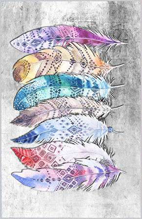 Dijital Baskı Yıkanabilir Kaymaz Taban Salon Halısı Ve Yolluk LNA1316