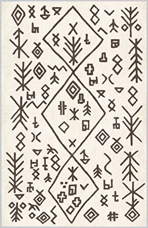 Eliana Home Dijital Baskı Yıkanabilir Kaymaz Taban Salon Halısı Ve Yolluk LNA1321